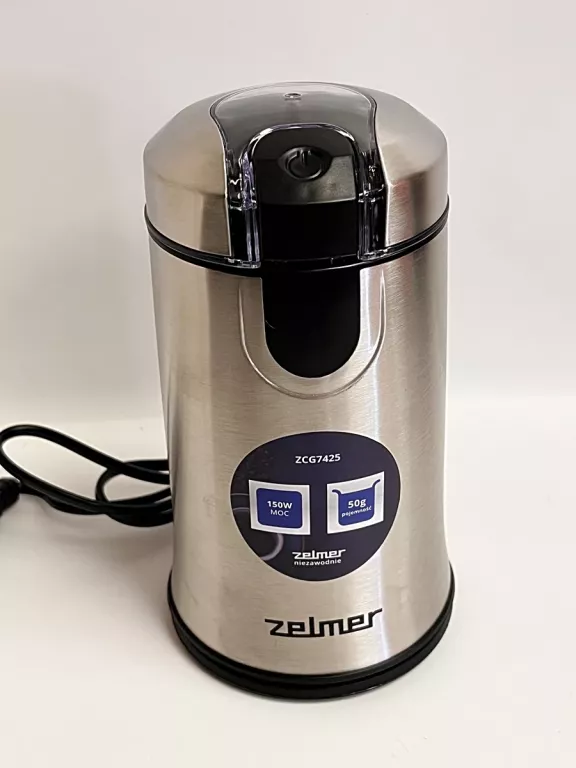 MŁYNEK ELEKTRYCZNY ZELMER ZCG7425 150 W SREBRNY
