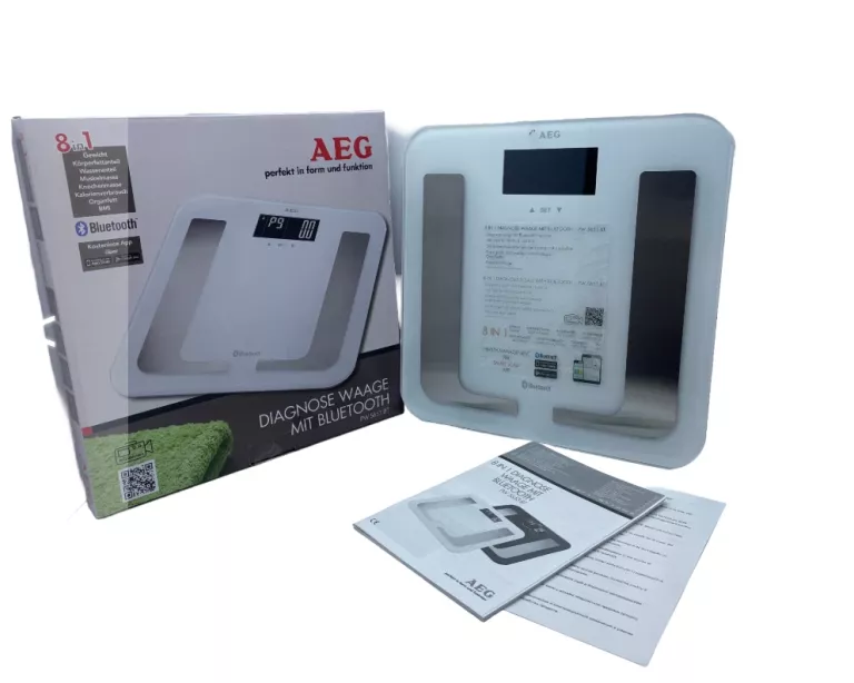 WAGA ŁAZIENKOWA ANALITYCZNA AEG PW 5653 8W1 BLUETOOTH