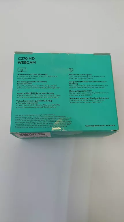 KAMERA INTERNETOWA LOGITECH C270 HD WEBCAM