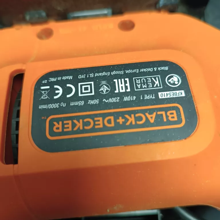 WYRZYNARKA BLACK DECKER KFBES410 WALIZKA