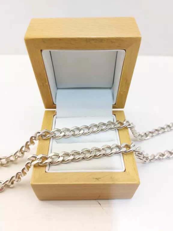 SREBRNY ELEGANCKI ŁAŃCUCH! 59,66G! 925