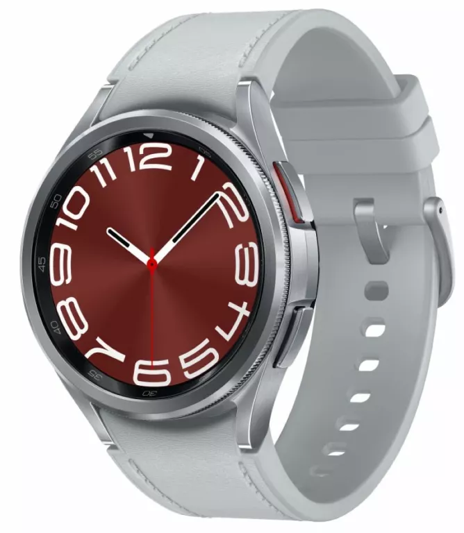 SMARTWATCH SAMSUNG GALAXY WATCH 6 CLASSIC (R950) SREBRNY WATCH 6 CLASSIC