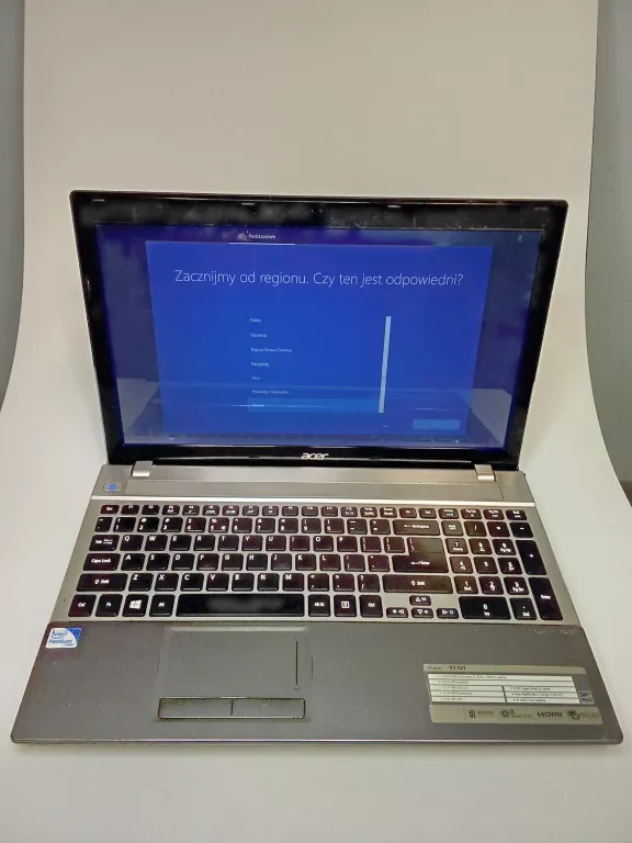 LAPTOP ACER V3-531 + ZASILACZ
