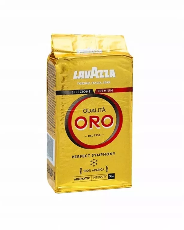 KAWA MIELONA LAVAZZA QUALITA ORO 250G 100% ARABICA
