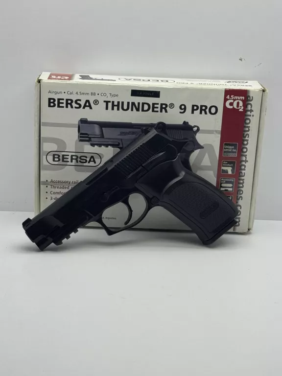 WIATRÓWKA BERSA THUNDER 9 PRO / 4.5MM / CO2 / PUDEŁKO / EAN: 5707843049658
