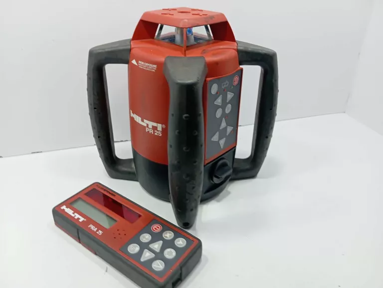 NIWELATOR LASEROWY HILTI PR 25 + DETEKTOR HILTI PRA 25 BEZ STATYWU