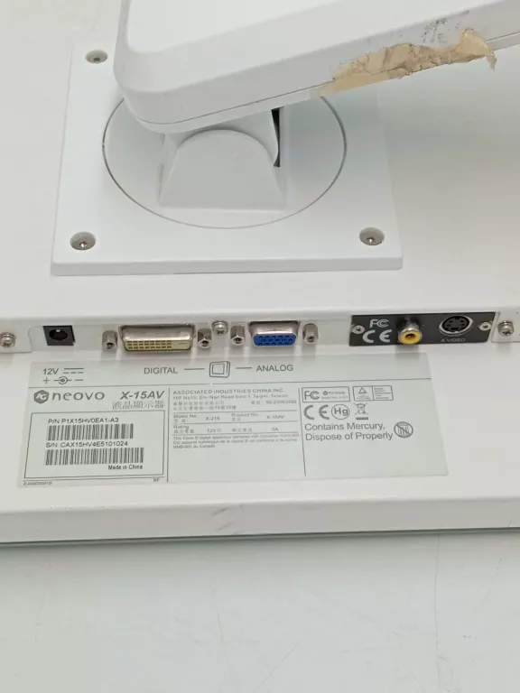 MONITOR AG NEOVO X-15AV