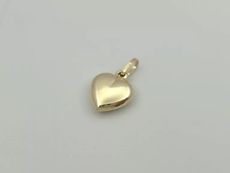 ZŁOTA ZAWIESZKA SERCE - 585 14K 1,14G