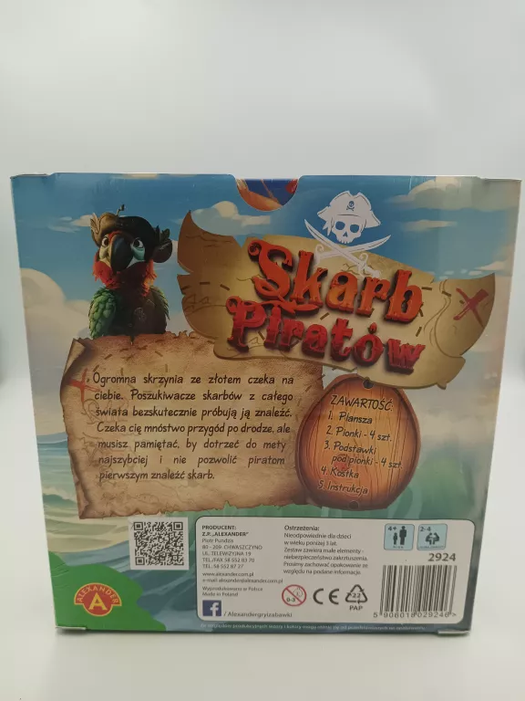 GRA PLANSZOWA SKARB PIRATÓW 294