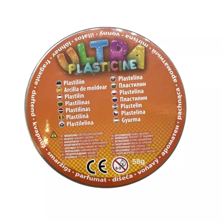 ULTRA PLASTICINE PLASTELINA 58G RÓŻNE KOLORY