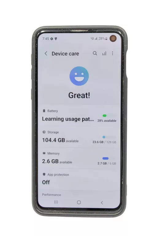 TELEFON SMARTFON SAMSUNG GALAXY S10E 6 GB / 128 GB (LTE)