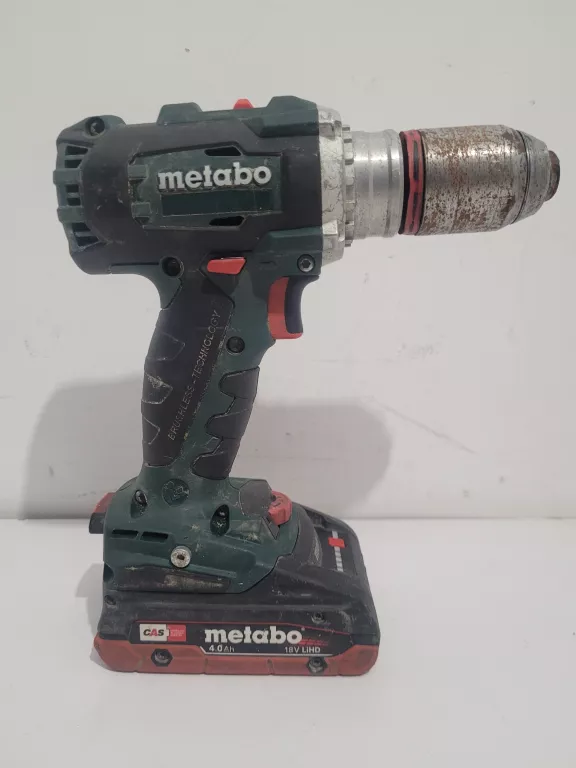 WIERTARKO-WKRĘTARKA METABO MODEL BS 18 LTX BL I + BATERIA