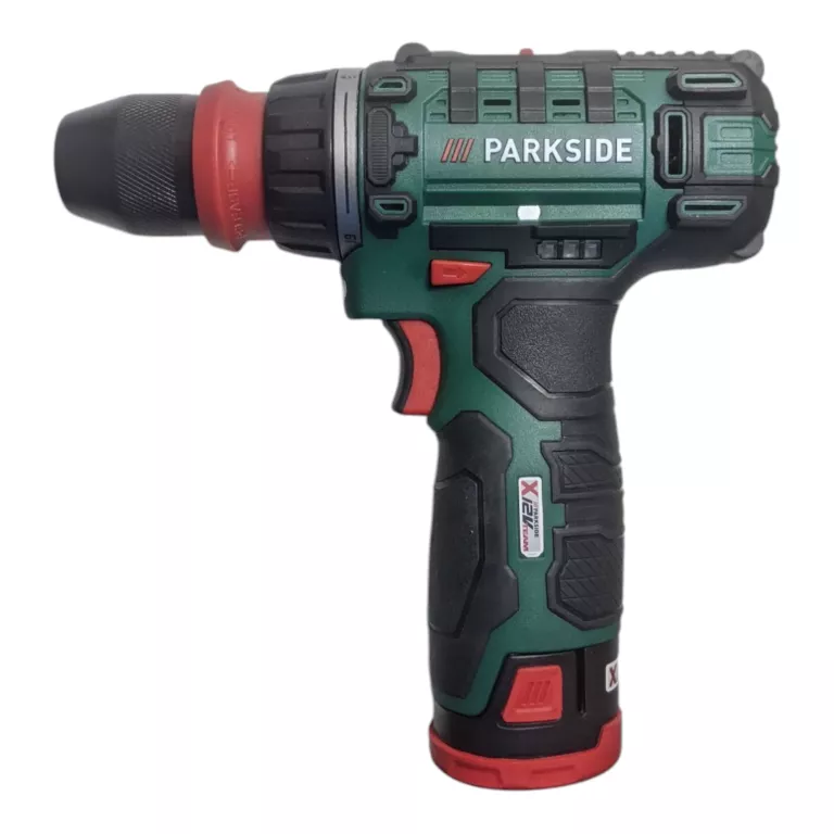 AKUMULATOROWA WKRĘTARKA PARKSIDE PBSA 12 E4 + AKCESORIA ZESTAW XXL 2 AKU