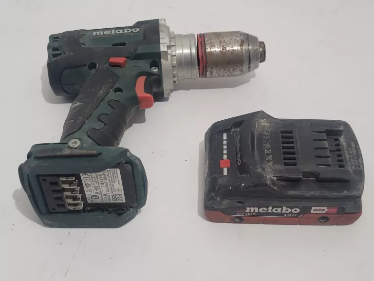 WIERTARKO-WKRĘTARKA METABO MODEL BS 18 LTX BL I + BATERIA