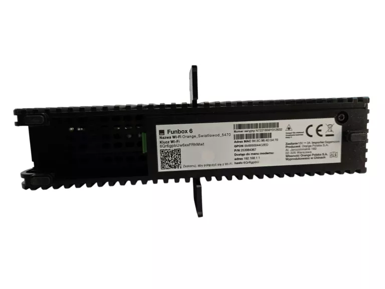 ROUTER FUNBOX 6 ORANGE