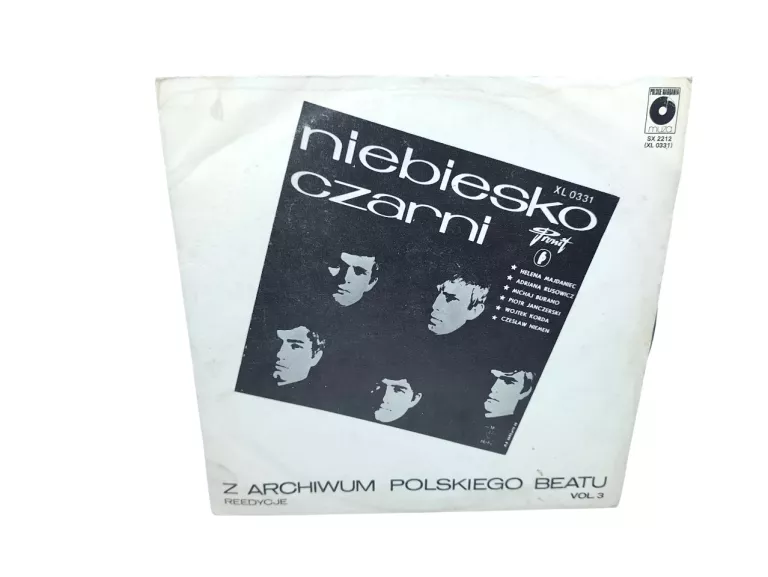 PŁYTA WINYLOWA Z ARCHIWUM POLSKIEGO BEATU NIEBIESKO CZARNI VOL.3