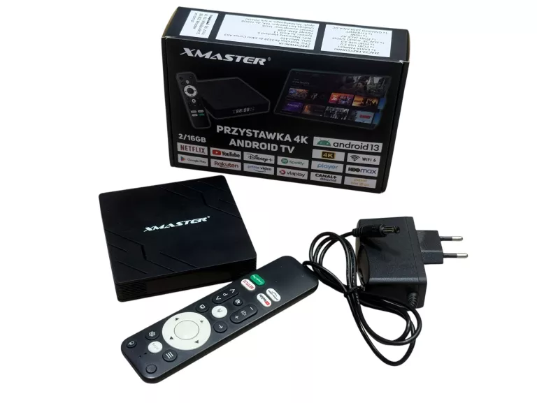 XMASTER PRZYSTAWKA 4K ANDROID TV
