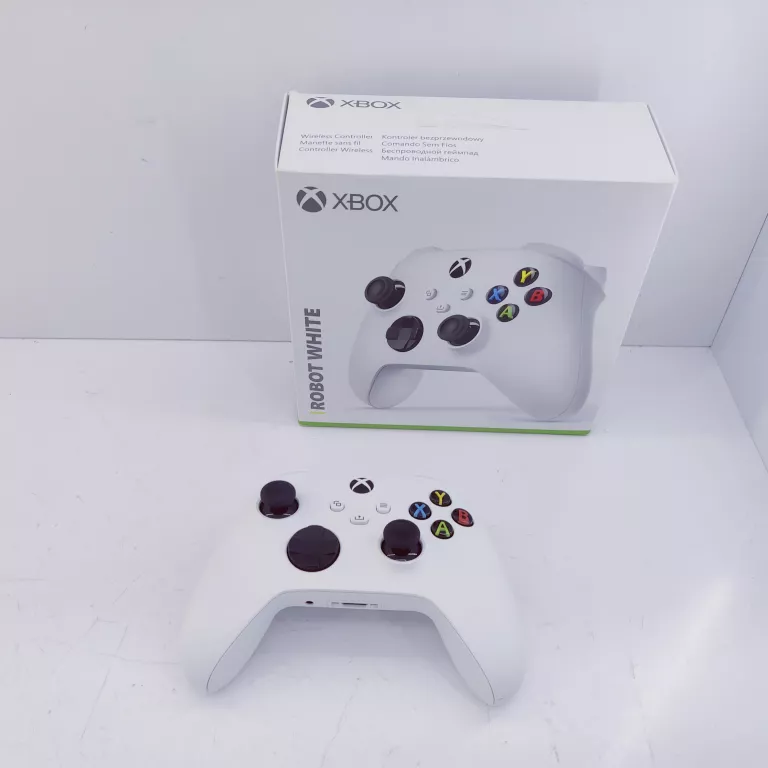 ORYGINALNY PAD MICROSOFT 1914 XBOX SERIES S / X ONE S / X BIAŁY KOMPLET