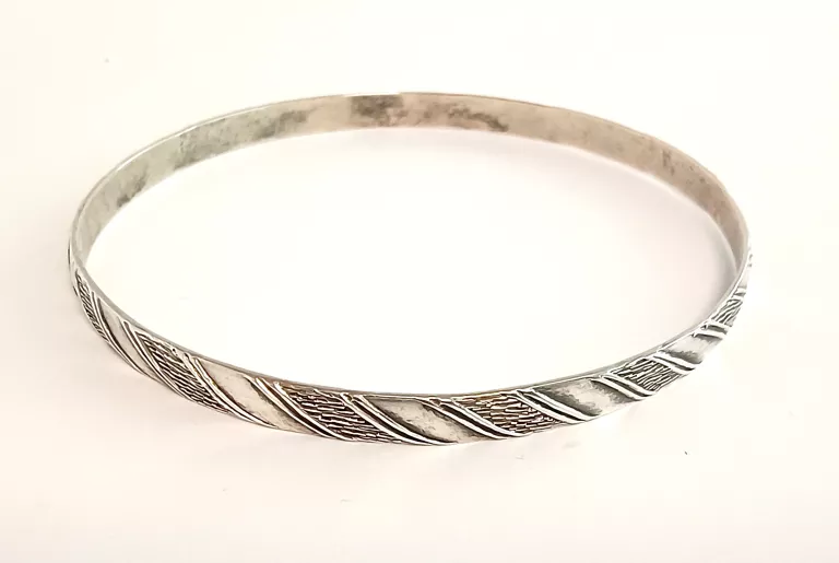 stara-srebrna-bransoletka-kolo-952g-srednica68mm-aleja-jana-pawla-ii-9b-reda