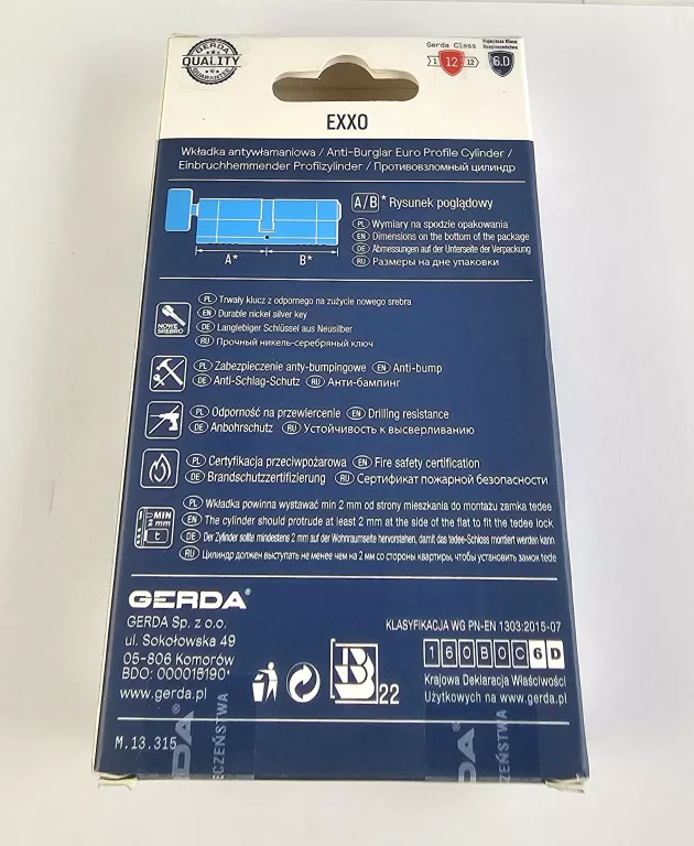 WKŁADKA GERDA G45/50 EXXO