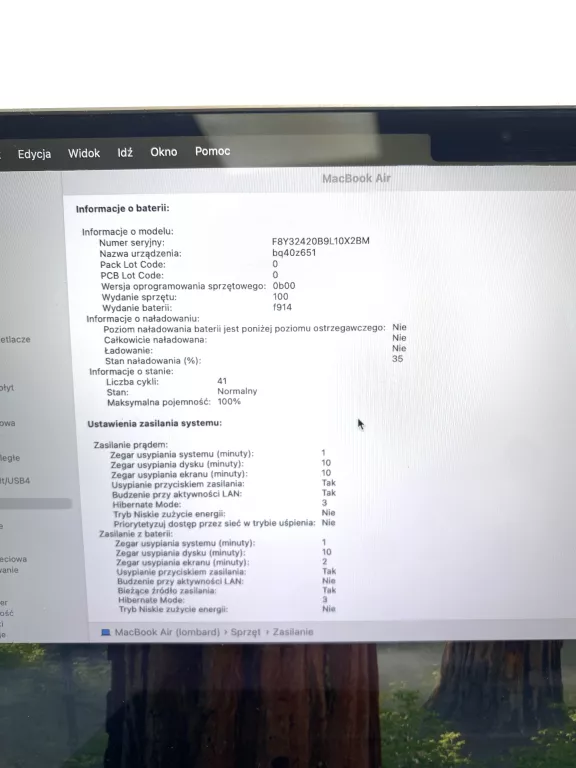 LAPTOP MACBOOK AIR M2 2022 A2681