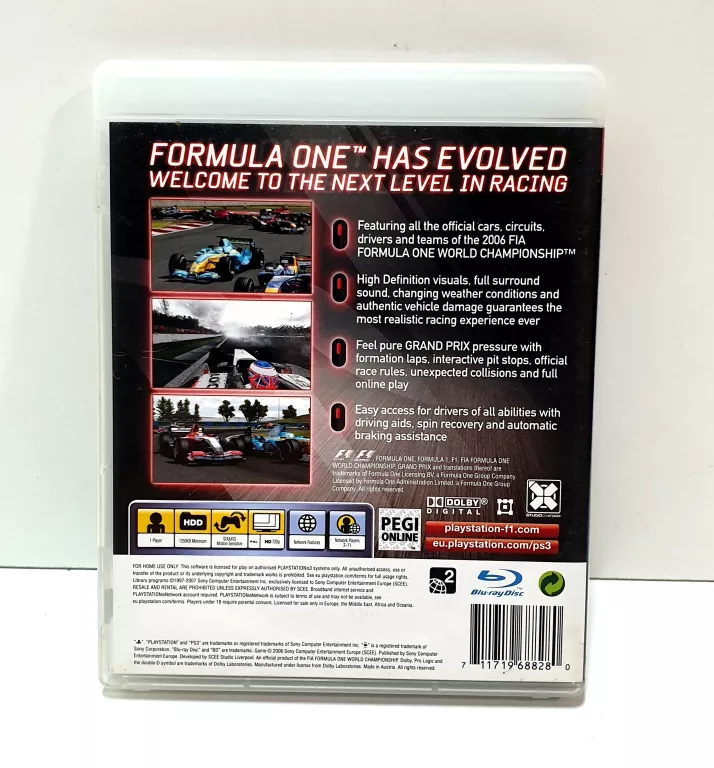 GRA F1 CHAMPIONSHIP EDITION PS3