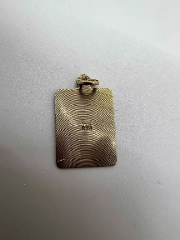 ZŁOTA ZAWIESZKA ZNAK ZODIAKU RYBY 585 1,69G