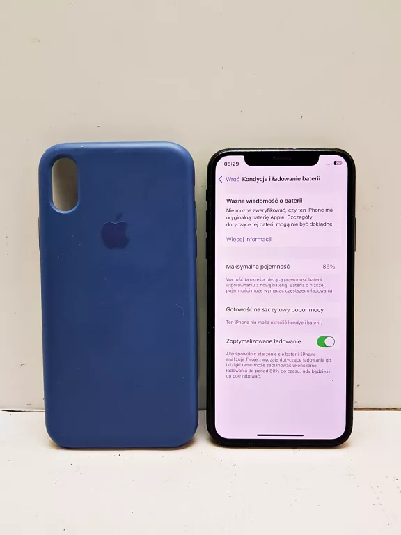 TELEFON IPHONE XS ETUI 64GB BAT 85%