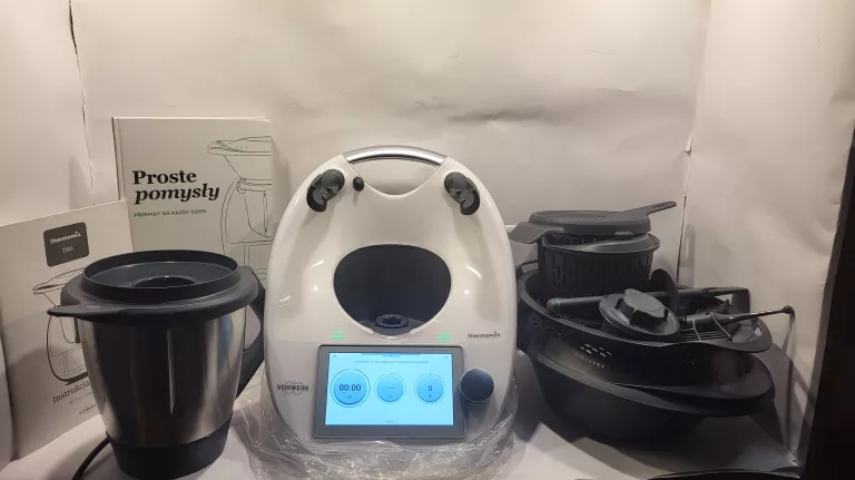 THERMOMIX VORWERK TM 6 BIAŁY 1500W KOMPLET