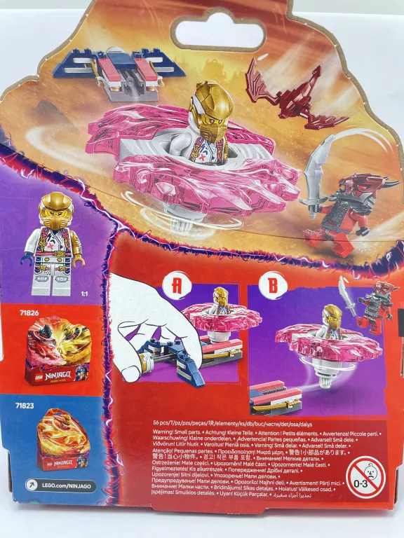 KLOCKI LEGO NINJAGO DRAGON RISING CZERWONE