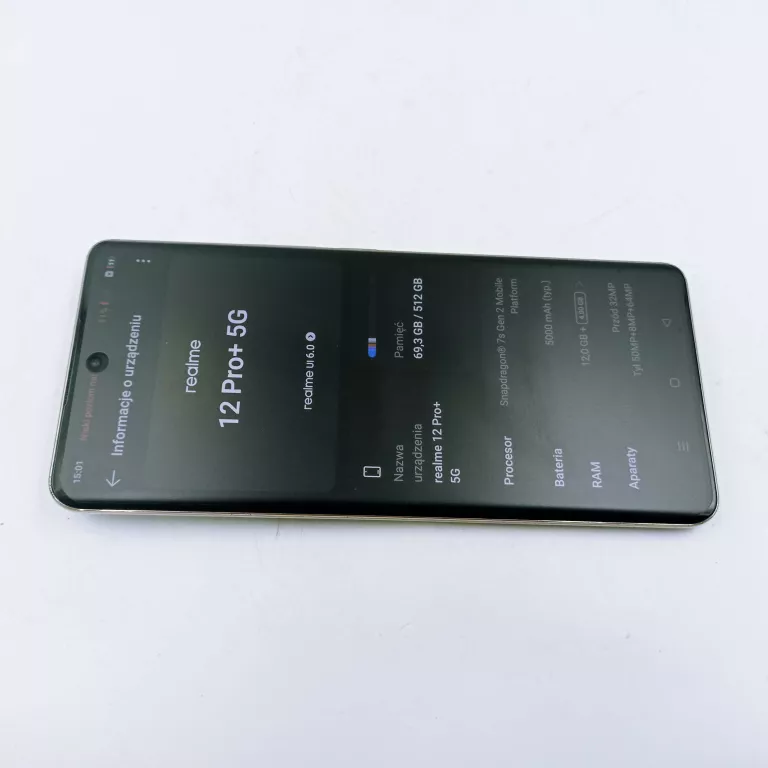 TELEFON REALME 12 PRO + 5G 512/12GB