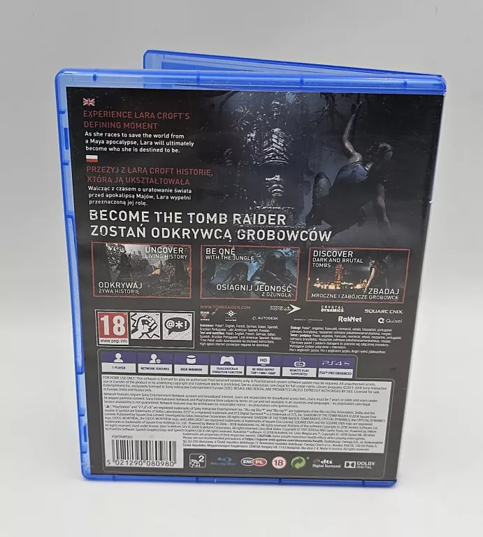 GRA PS4 SHADOW OF THE TOMB RAIDER