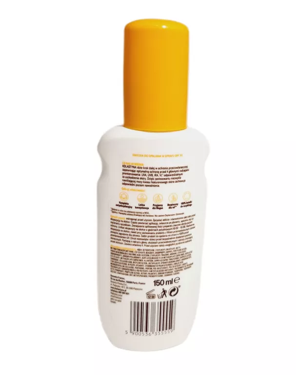 KOLASTYNA OCHRONA I NAWILŻENIE EMULSJA SPF30 150ML