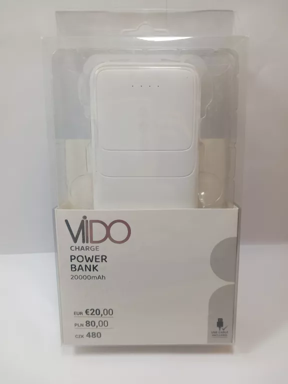 POWERBANK VIDO 20000