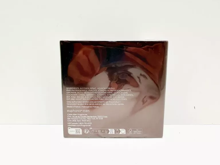 CALVIN KLEIN EUPHORIA 100 ML DLA MĘŻCZYZN WODA TOALETOWA