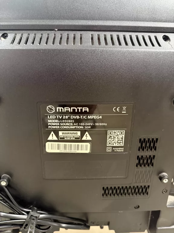 TELEWIZOR MANTA 28'' LED2803