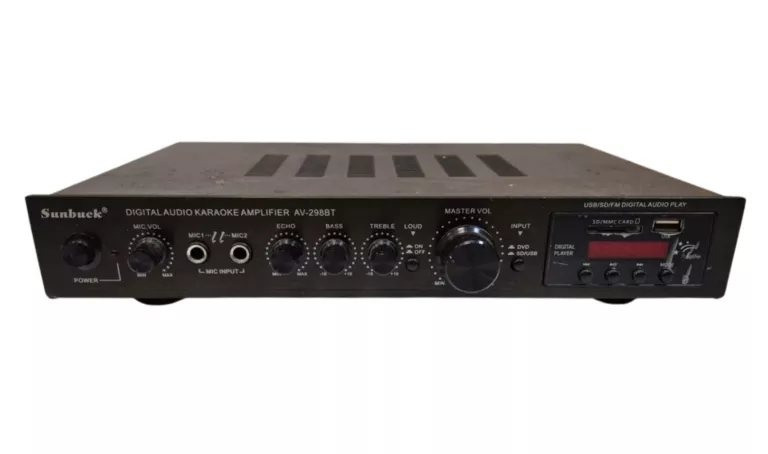 WZMACNIACZ 5.1 RADIO BLUETOOTH ODTWARZACZ MP3 SUNBUCK AV-298BT