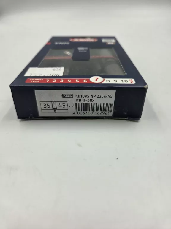 WKŁADKA DO ZAMKA ABUS D10 35/45 NIKIEL
