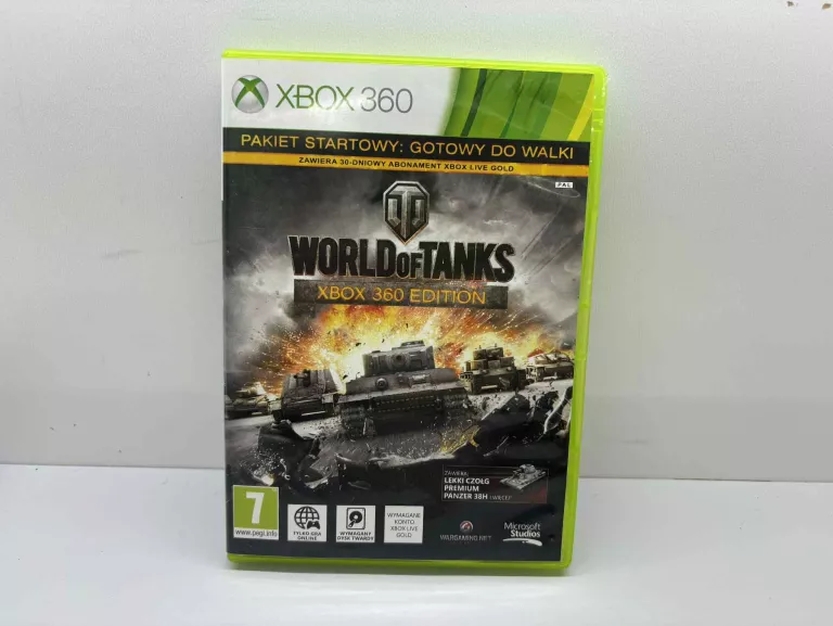 GRA XBOX 360 WORLD OF TANKS