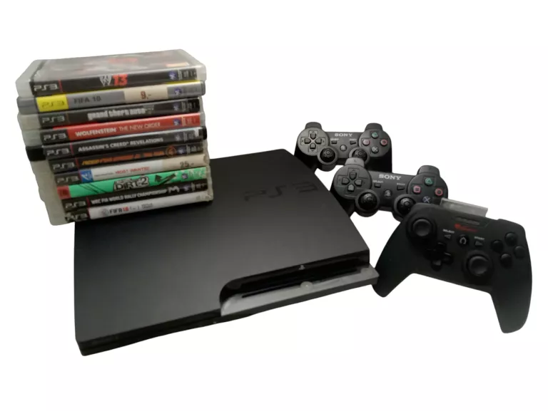 KONSOLA PS3 ZESTAW Z GRAMI