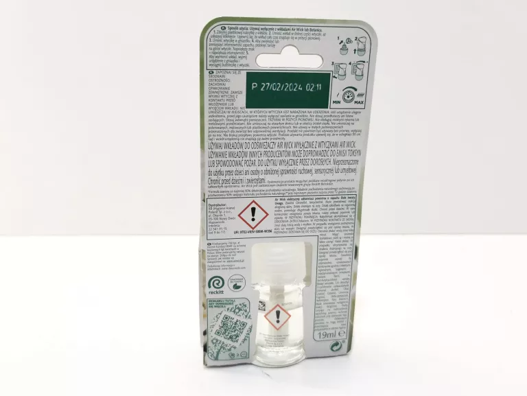 AIR WICK ZAPAS DO KONTAKTU BIAŁE KWIATY 19ML