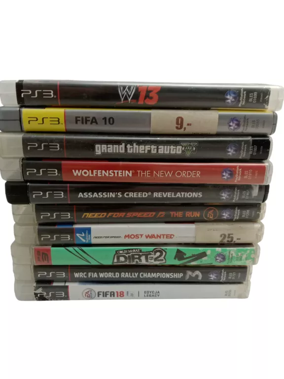 KONSOLA PS3 ZESTAW Z GRAMI