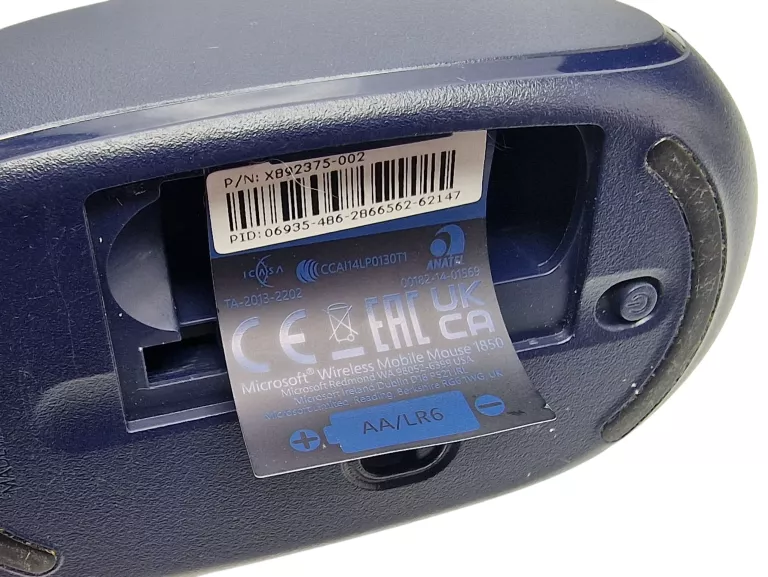 MYSZKA BEZPRZEWODOWA MICROSOFT WIRELESS MOBILE MOUSE 1850