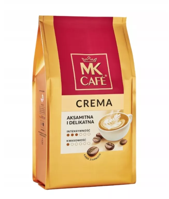 KAWA ZIARNISTA MIESZANA MK CAFE CREMA 1000 G