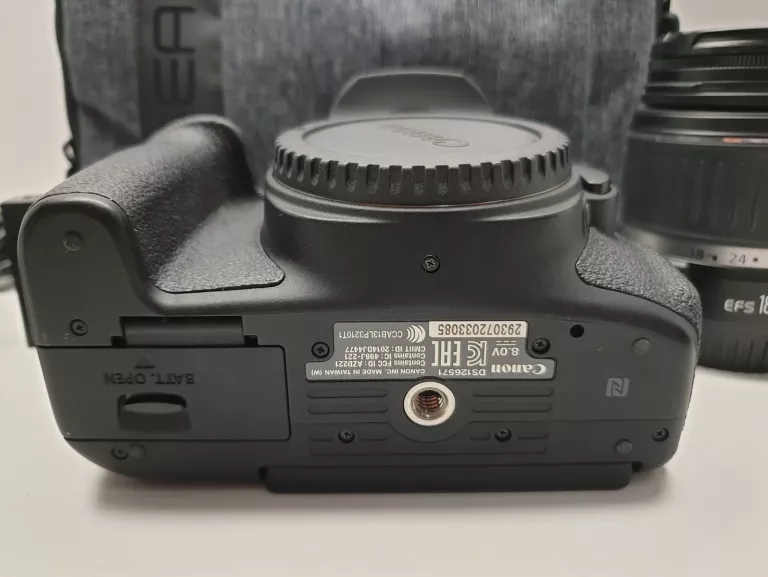 APARAT CANON EOS 750D + OBIEKTYW 18-55MM ZESTAW