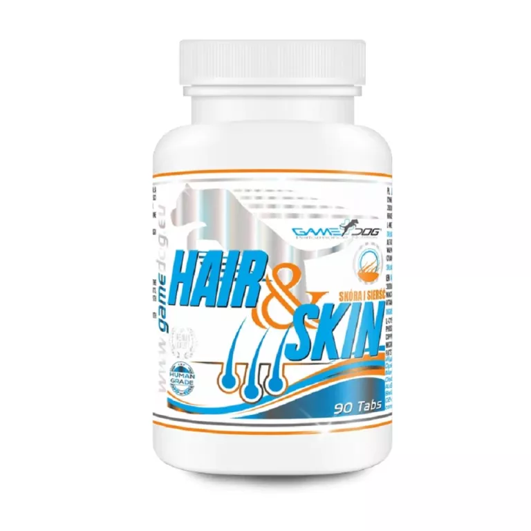 GAME DOG HAIR & SKIN 90 TABLETEK SIERŚĆ I SKÓRA