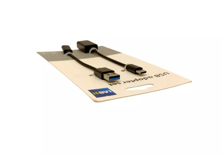USB ADAPTER SET USB-A DO USB-C + USB-C DO USB-A