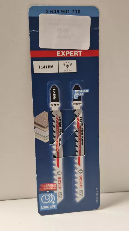 BOSCH BRZESZCZOT DO WYRZYNARKI 2 SZT EXPERT T141HM BOSCH 2608901710