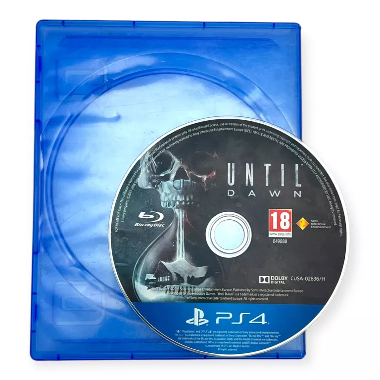 GRA NA PS4 UNTIL DAWN