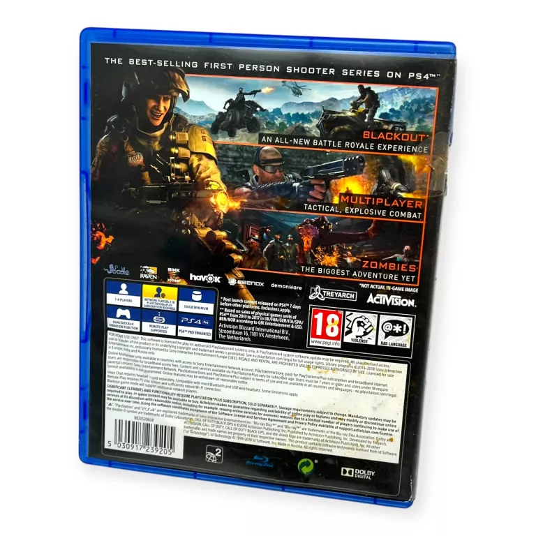 GRA NA PS4 CALL OF DUTY BLACK OPS IIII